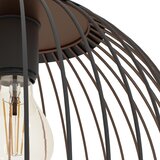 Eglo 901868 - visilica na sajli almanzora 1xE27/60W/230V crna | Eponuda.com