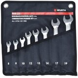 Würth red stripe set okasto-viljuškastih ključeva ok 8-19, 8 komada (5754101908) | ePonuda.com
