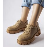 Gemre Brown matte finish Severino shoes | ePonuda.com