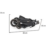 Cangaroo kolica za bebe do 22kg buggy black, 0m+ | ePonuda.com