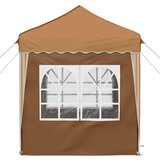  Rastezljivi šator za zabave 195 x 195 x 245 cm Bež | shoptok.hr