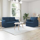 SOFA 2 pcs Plava Metal | shoptok.hr