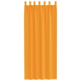 Voile zavjese s petljama 2 kom narančaste 140x260 cm | shoptok.hr