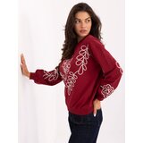 RELEVANCE Blouse-RV-BZ-A175.02-burgundy | Shoptok.si