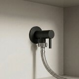 REA Bath Kotnični ventil 1/2" x 3/4" Black | Shoptok.si