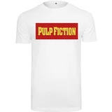 Merchcode T-shirt with Pulp Fiction logo white