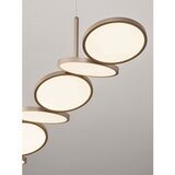 Nova Luce Aluminijasta LED zatemnitvena viseča svetilka v mat zlati barvi Vea – | Shoptok.si