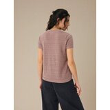 Sinsay Pletena bluza s ажurnim uzorkom i dodatkom lana | shoptok.hr