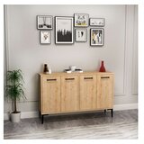 Hanah home Konzolni sto Frezya, 120 x75 x29,6 cm, Hrast | Eponuda.ba
