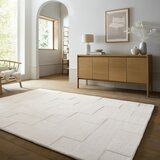 Flair Rugs Ručno rađen vunen tepih boje slonovače 160x230 cm Checkerboard – | shoptok.hr