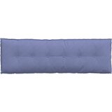  Jastuk za leđa Traper plava 160 x 19 x 50 cm tkanina | shoptok.hr