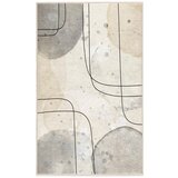 Mila Home siva/kremno bela pralna preproga 120x180 cm simple lines – Cene