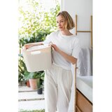 Curver Kremno bel plastičen koš za perilo 45 l Softex – | Shoptok.si