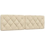 Maison Chic posteljno vzglavje - vzglavna omarica - vzglavna stranica krem 160 cm blago, (21704222) | Shoptok.si