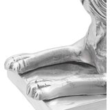 vidaXL Podstavki za knjige Komplet 2 Srebrni Aluminij 12 x 15 x 18 cm | Shoptok.si