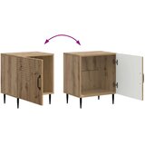  Nočna omarica Artisan hrast 43 x 34,5 x 50 cm Inženirski les, (5000209937) | Shoptok.si