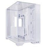 Lian Li Računalniško ohišje O11 Vision Compact, ATX, Midi-Tower, kaljeno steklo, belo | Shoptok.si