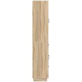  Set ormara 2 kom. Hrast sonoma Konstruirano drvo Smeđa 66 x 34,5 x 87 cm | Shoptok.si