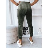DStreet FRAGILE Women's Trousers Green | Shoptok.si