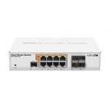 MikroTik 8x Gigabit Ethernet Smart Switch with PoE-out, 4x SFP cages desktop case Cijene
