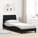 Okvir za krevet bez madraca Hanko crni 90x190cm od tkanine | shoptok.hr