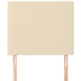 Uzglavlje krem boje 80x5x118/128 cm tkanina | shoptok.hr