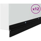  Skrbniki za vrata z vijaki 12 pcs Črna 100 cm, (5000113332) | Shoptok.si