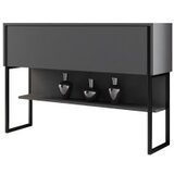 Hanah home Komoda Luxe 120x80x30cm Crno-antracit | Eponuda.ba