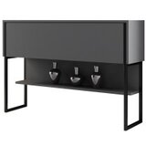 Hanah home komoda luxe black anthracite | ePonuda.com