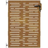  Vrtna vrata 85x125 cm od čelika COR-TEN četvrtasti dizajn | Eponuda.com