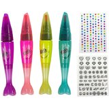  Nail Painting Set Nail Lacquers Pens Coloured Stickers | shoptok.hr