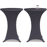  Rastezljivi stolnjak 4 kom 70 cm antracit | shoptok.hr
