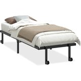  Okvir kreveta bez madraca sklopivi crni 80x200 cm čelik | shoptok.hr