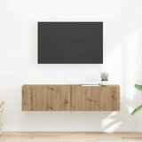 TV zidni ormar 2 pcs Umjetnička hrastovina 60 x 31 x 29,5 cm | shoptok.hr