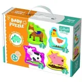 Trefl Puzzle 4u1 Baby farm 36070 - 3/ 4/ 5/ 6 delova