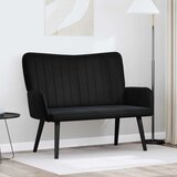  Kauč za dvoje Crna 115 x 61 x 87 cm Baršun | shoptok.hr