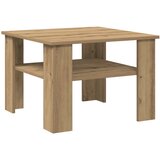  Stol za kavu Artisan hrast 60x60x42 cm izrađeno drvo | shoptok.hr