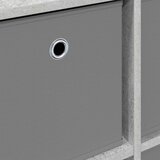  Kreveta s ladicama Betonski sivi 49,5 x 22 x 47 cm | shoptok.hr