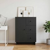  Kreveta s ladicama Crna 66 x 34,5 x 90 cm Konstruirano drvo | Eponuda.com