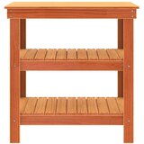  Radni stol Voštano smeđa 78.5 x 50 x 80 cm Masivna borovina | shoptok.hr