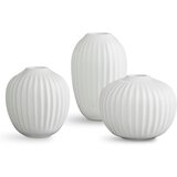 Kähler Design Komplet 3 belih keramičnih vaz Hammershoi Miniature Cene