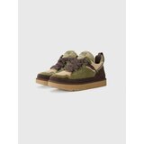 Ugg Čizme na vezanje 'Lowmel' bež / tamno smeđa / maslinasta | shoptok.hr
