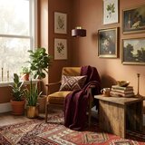 Viseći luster MARTI 1xE27/15W/230V bordo/zlatna | Eponuda.com