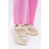 GOE Ladies Leather Sneakers On A Massive Platform | Shoptok.si