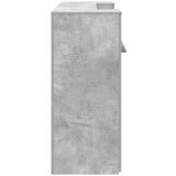  Sprejemna miza betonsko siva 180x50x103,5 cm inženirski les | Shoptok.si