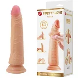 Dildo Pretty Love Kable Flesh 21 Cm