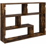  Polica na zidu Zidna montaža Smeđa 95 x 20 x 69,5 cm | Eponuda.com