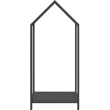  Stalak za drva crni 40x25x90 cm hladno valjani čelik | shoptok.hr