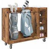 Golf ormar s kotačem Jednobojno Staro drvo 120 x 45 x 98 cm | shoptok.hr