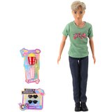 Anlily Doll Set Girl with Boy Accessories Glasses Handbag | shoptok.hr